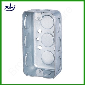 Caixa de Metal Retangular de Aço Pré-Galvanizado 2x4 Polegadas - Product Image 2