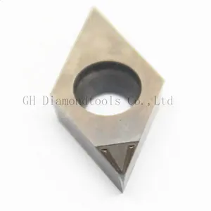Turning Insert Dcmt High Surface Finish CNC Diamond PCD Turning Tools Cutter PCD Inserts With DCGT DCMW DCMT