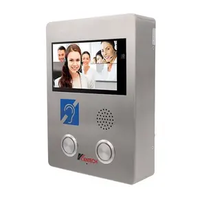 KNTECH Video door phone commax KNZD-60 Video Help Point IP Video Intercom System