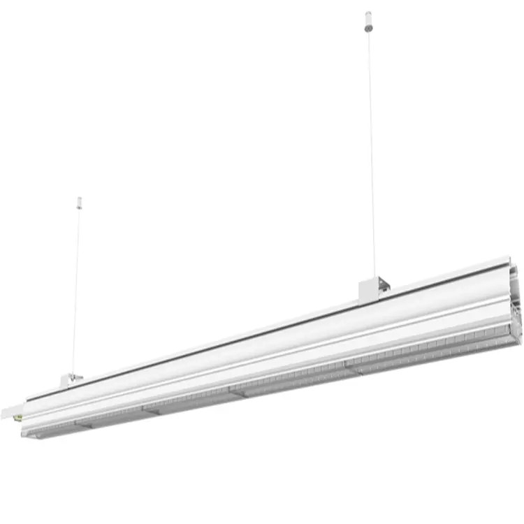 Hot sell trunking system fixture 3 wire seamless joint aluminum housing linkable linear led light