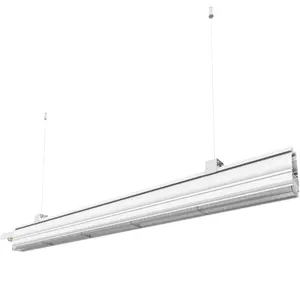 Hot verkoop trunking systeem armatuur 3 draad naadloze joint aluminium behuizing koppelbaar lineaire led licht