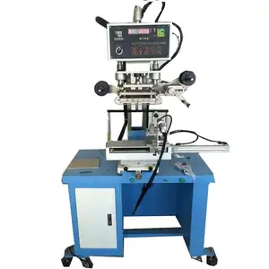 round bottle hot foil stamping maquina machine for glass bottles printing