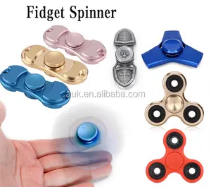 Haute vitesse pleine ou hybird céramique fidget spinner avec Acier ZrO2 Si3N4 roulement main spinner