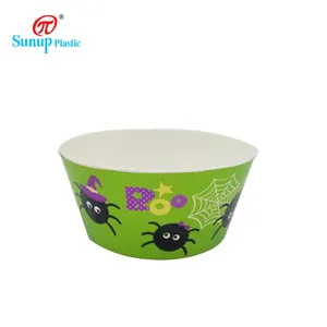 Recurso ecológico personalizado plástico sopa Bowl halloween bowl