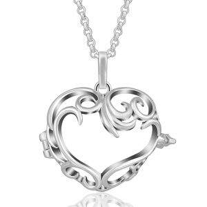 <span class=keywords><strong>El</strong></span> más nuevo diseño de plata esterlina Ángel llamada bola armonía bola jaula angel de llamadas - Product Image 3