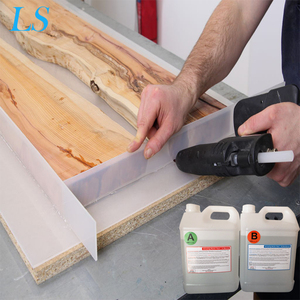 Sin solvant stabilisateur ultraviolet table de rio epoxy sol en résine epoxy industriel - Product Image 4