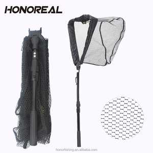 Lưới cá gấp gọn bán buôn, cán nhôm, lưới cao su - Product Image 4