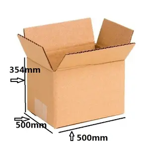 delivery carton corrugated black shipping boxes Single Wall Standard Long Box For Crafts Packaging Luxury Shipping Boexs