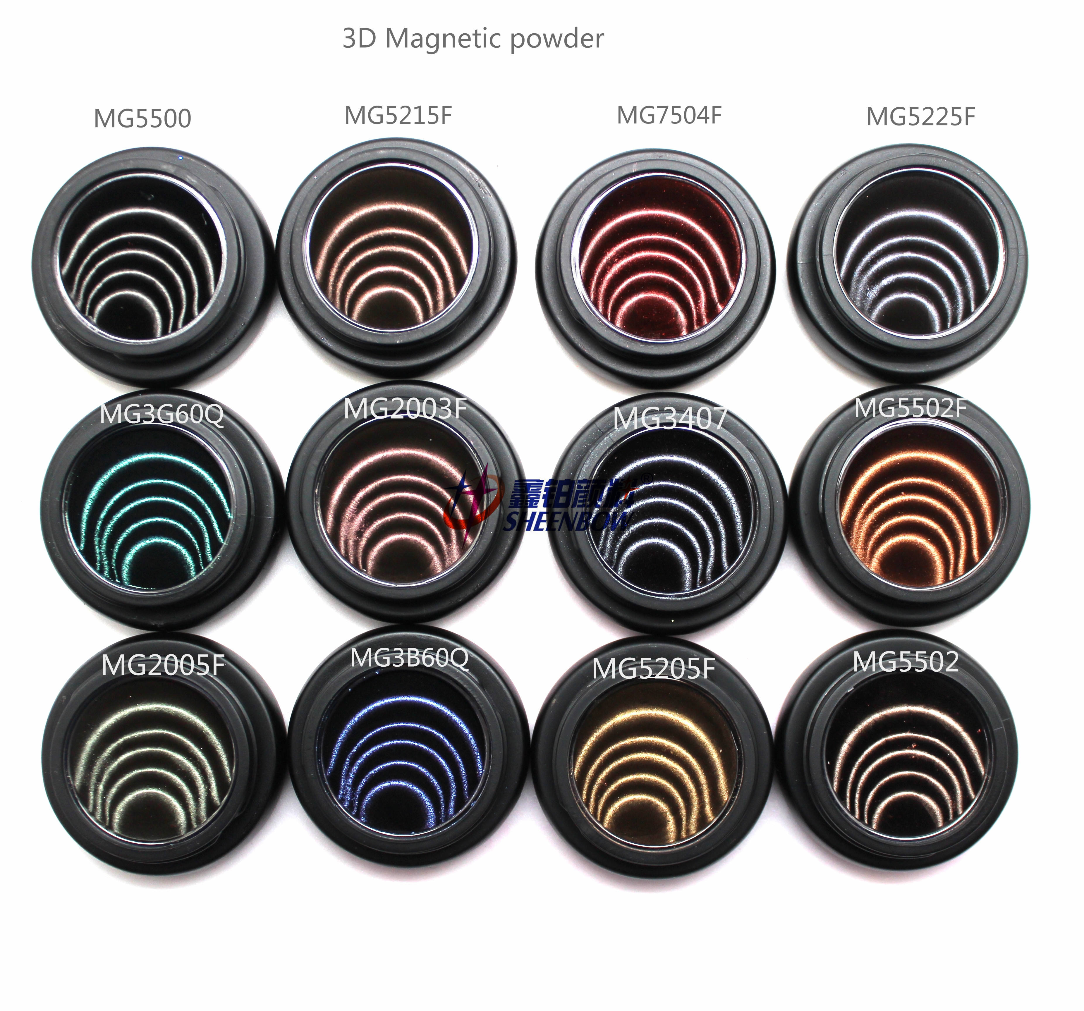duochrome Nails Magnetic 3D Cat Eye Nailcolor pigment powder Vendors Nails Magnetic Chameleon Magic Mirror Pigment Powder