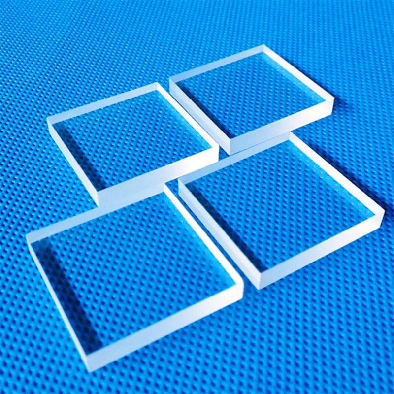 HM Customized Heat Resistant Fused Silica Quartz Glass Plate