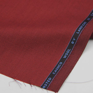 Top Grade da uomo in <span class=keywords><strong>lana</strong></span> Merino rossa adatta a tessuto pettinato tipo tessuto tecnies Shopping Online per ragazzi e ragazze - Product Image 5