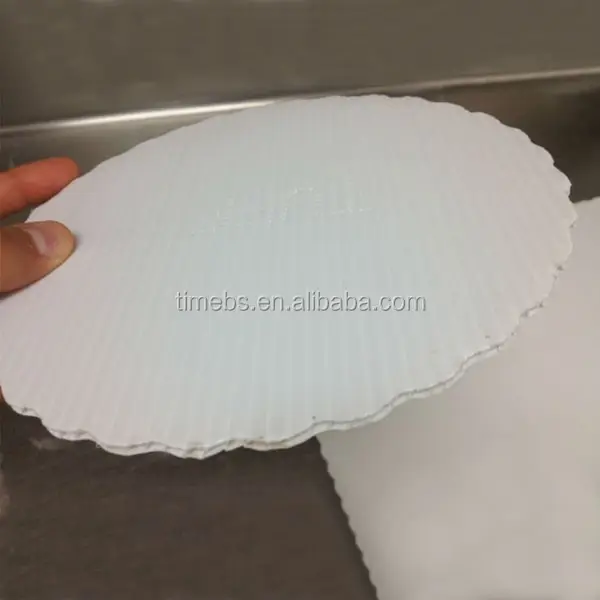 Corrugated PP Plastic sheet for round cake board