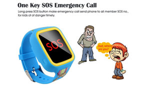 Tracking MTK 6261 SOS Children communication GPS GSM Q5 smart watch - Product Image 5