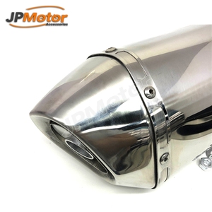 JPMotor Facilement Monté <span class=keywords><strong>Moto</strong></span> Courtes D'échappement Silencieux Et Pipe 200cc - Product Image 4