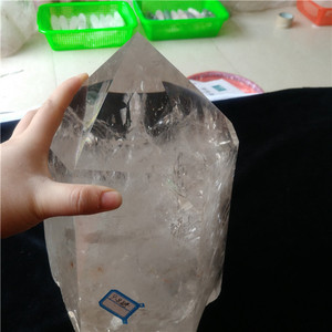 Big Đá Tự Nhiên Rõ Ràng Thạch Anh Tinh Thể Tháp Tinh Thể Chữa Bệnh Điểm Đũa Phép - Product Image 4