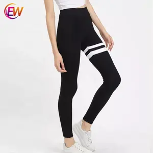 Best Selling Ladies Tights Asian Black And White Leggings