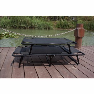 Small Dogs Foldable <span class=keywords><strong>Pet</strong></span> Elevated Outdoor <span class=keywords><strong>Bed</strong></span> Steel Frame Mesh Cot <span class=keywords><strong>Bed</strong></span> - Product Image 6