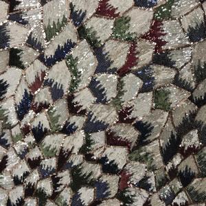 2020 mới đẹp phổ biến bán buôn thêu sequin ren vải lưới - Product Image 5