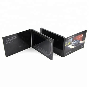 וידאו ברכה כרטיסי ספק 7 אינץ lcd tft מסך תצוגת לצריבה אלקטרוני חוברת עלון עבור קידום מכירות מתנה - Product Image 3