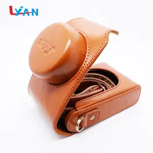 2019 cheap vintage camera carry bag leather camera case bags beautiful digital camera bag