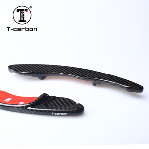 Levette del Cambio in Fibra di Carbonio T-carbon per MK7 <span class=keywords><strong>Golf</strong></span> <span class=keywords><strong>7</strong></span>, <span class=keywords><strong>Accessori</strong></span> Interni Auto, Paddle Shift per Volante - Product Image 3