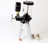 Calibrateur de pression hydraulique manuel portable professionnel - Testeur de manomètre haute précision en acier inoxydable - Garantie 1 an