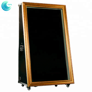 Cabine <span class=keywords><strong>photo</strong></span> automatique à écran tactile 55 65, coque de photomaton bon marché, miroir magique - Product Image 2