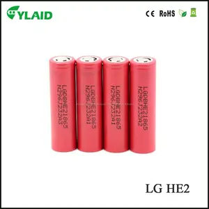 LG IMR высокой сливные аккумуляторные батареи 18650 HE2 3.7V 2500mAh литий ионный 35A