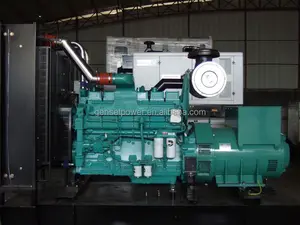 与康明斯柴油发动机 KTA19-G3A 功率 500kva 发电机组价格