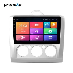 Vendita calda auto navigazione Android 9.1 sistema digitale scorrevole Touchscreen auto ricevitore Radio DVD per Ford Focus 2005-2011