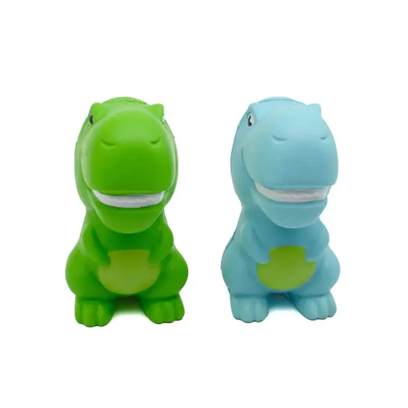 Supplier kids blue green colorful Jumbo Dinosaur Slow rising squishies toy