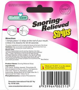 Crête dents <span class=keywords><strong>bandes</strong></span> <span class=keywords><strong>blanchissantes</strong></span> sans sucre ronflement-soulagé - Product Image 2