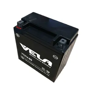 Motorcycle Parts Ytx14-BS 12V14ah Rechargeable Lead Acid Battery High Performance for Honda YAMAHA Suzuki Ktm Kawasaki