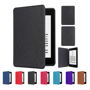 Pour <span class=keywords><strong>Amazon</strong></span> <span class=keywords><strong>Kindle</strong></span> Paperwhite 4 PU Housse Motif Croisé <span class=keywords><strong>Livre</strong></span> Étui De Style - Product Image 6