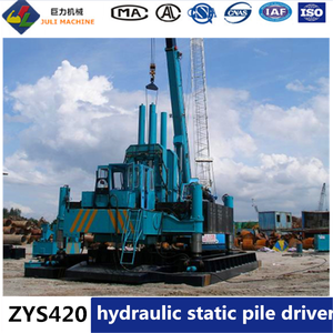 Machine à pression statique hydraulique, capacité de 420 tonnes, type ZYS420B-B - Product Image 2