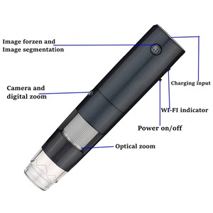 Độ Phóng Đại 300 Megapixel 10 X ~ 600 X Kính Hiển Vi Điện Tử Quét Không Dây Chất Lượng Cao - Product Image 5