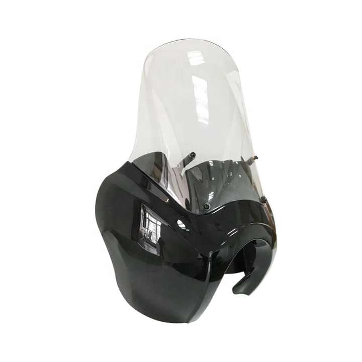 Vintage Racing Windshield 5.75'' Headlight Motorcycle Fairing Windshield For Vintage Racing ...