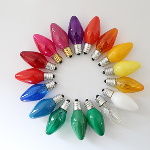 E14 E12 color <span class=keywords><strong>bombilla</strong></span> incandescente 7 W 10 W 15 W decorativo pequeño noche <span class=keywords><strong>bombilla</strong></span> lámpara C7 C9 - Product Image 1
