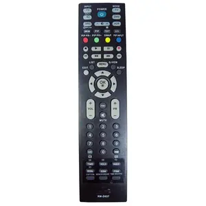 Factory New Arrival UNIVERSAL 5 IN 1 LCD TV REMOTE CONTROL RM-D657 RMD657 RM D657 OEM Custom Available Wholesale