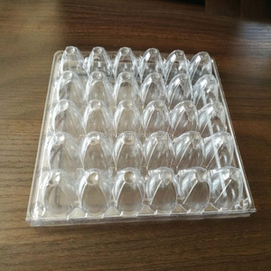 Vỏ sò rõ ràng nhựa chim cút khay trứng Pet hình chữ nhật container cho trái cây và bao bì thực phẩm cho trứng cút bao bì - Product Image 4