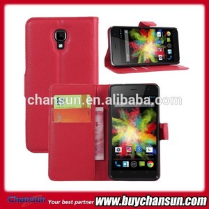 cas de téléphone portable de luxe en cuir cas pour <span class=keywords><strong>wiko</strong></span> bloom - Product Image 1