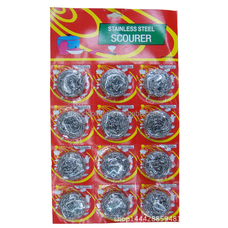 12 шт. кухонный горшок из нержавеющей стали Чистый шар