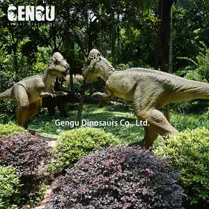 Peralatan Bermain Luar Ruangan Buatan Tangan Pria Dinosaurus