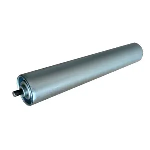 38mm Dia Female Thread Galvanized Steel Conveyor Gravity Feed Roller