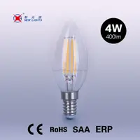 OEM לייצר באיכות טובה led נר אור C35 4W E14 led אור הנורה