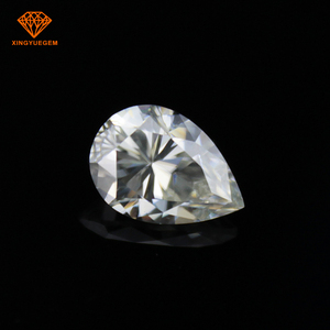 Comercio al por mayor de luz <span class=keywords><strong>verde</strong></span> pera moissanite <span class=keywords><strong>piedra</strong></span> preciosa floja - Product Image 4