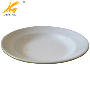 Plato de <span class=keywords><strong>cena</strong></span> blanco liso, productos importados de china, los más vendidos de América - Product Image 5