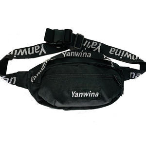 Groothandel op maat gemaakte heuptas met logo, fitness, zwart, rood, wit, neon, polyester, zachte hardheid, cartoon, op maat gemaakte riemvormige tas voor - Product Image 2