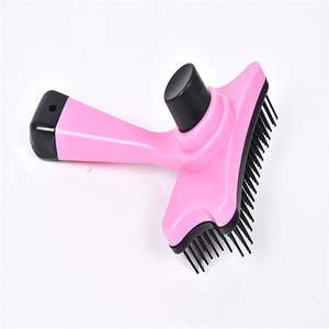 <span class=keywords><strong>Brosse</strong></span> nettoyante pour <span class=keywords><strong>chien</strong></span>, outil de toilettage automatique, poils longs et épais, livraison gratuite - Product Image 3