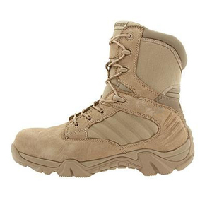 ZH, 8 Inch <strong>Security</strong> Tactical <strong>Boots</strong> Anti-shock Rubber Outsole Outdoor Hiking <strong>Boots</strong> HSM133 - Product Image 3